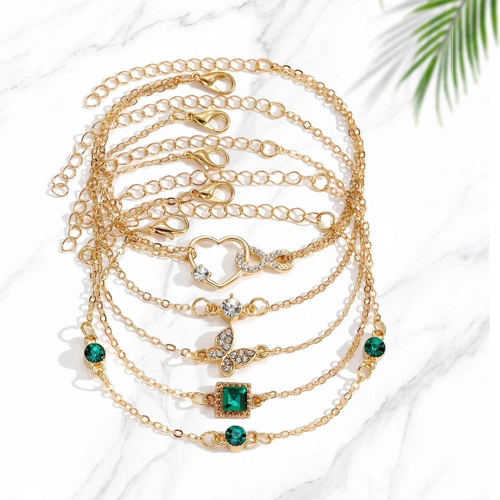 Armband dam – geometriskt armband med kristaller