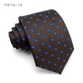 Slips herr 8 cm – prickig & rutig business