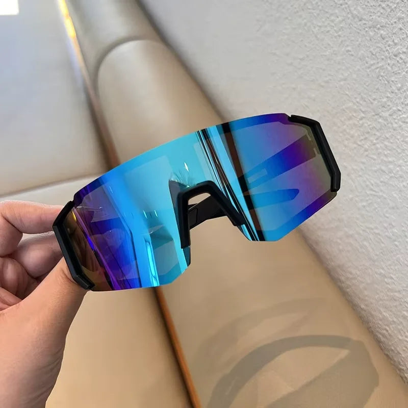 Sportiga Oversized Solglasögon – Unisex UV400 Outdoor