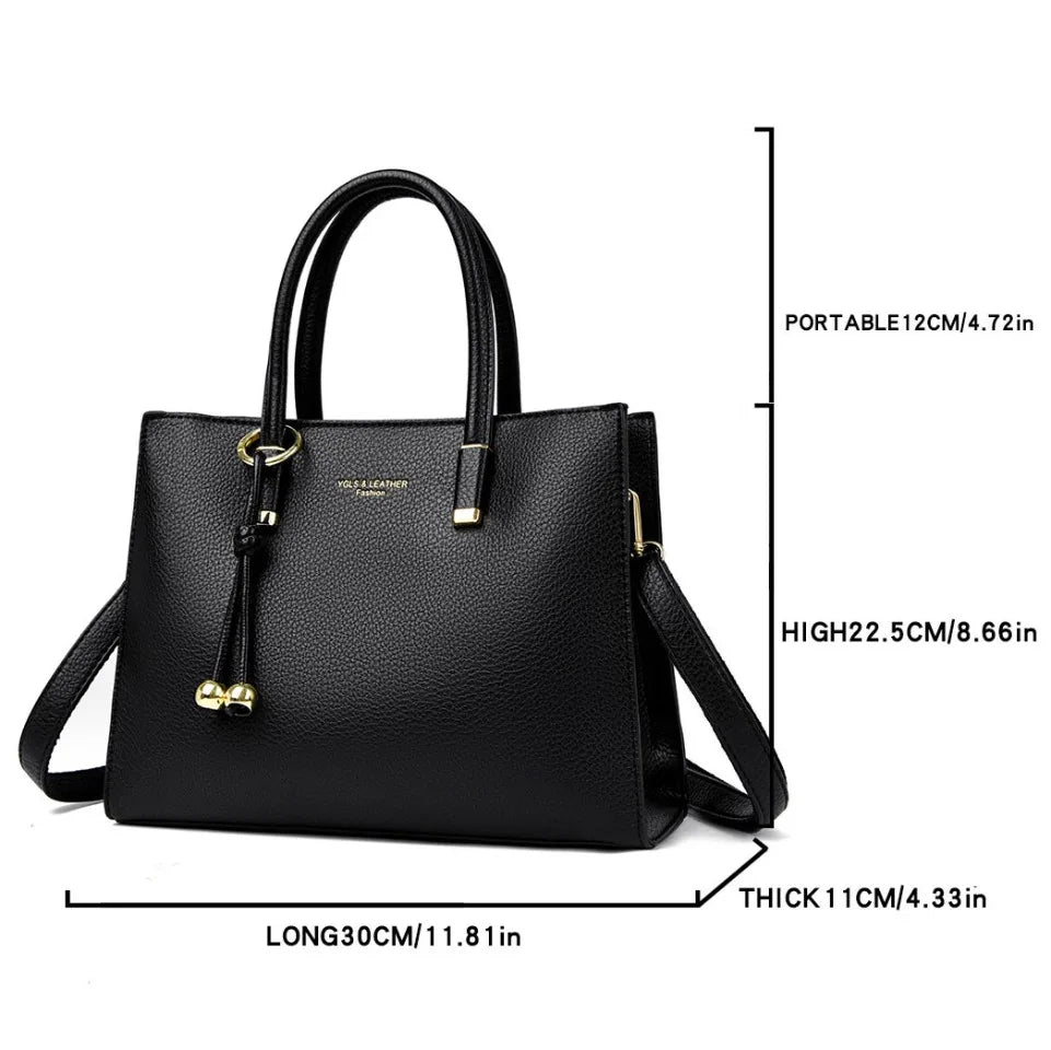 Axelväska dam – casual tote i stilren design