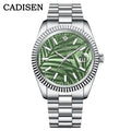 CADISEN automatisk herrklocka 40 mm – Safirglas