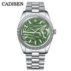 CADISEN automatisk herrklocka 40 mm – Safirglas