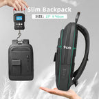 HK slim datorryggsäck 15,6–17 tum med USB-port