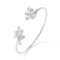 Armband dam – geometriskt armband med kristaller i guldton