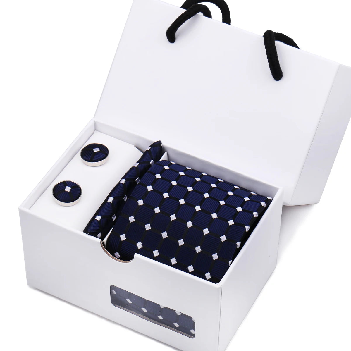Slipsset i presentbox – lyxigt herrset