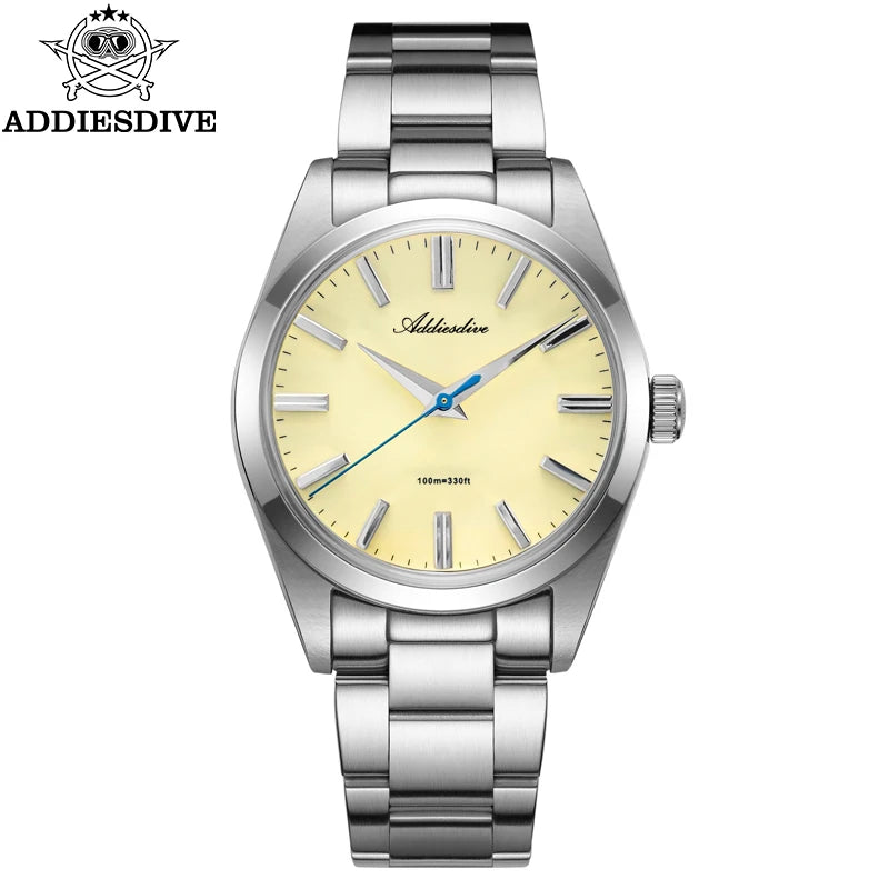 Quartsklocka Herr 39mm – safirglas & 100m vattentät