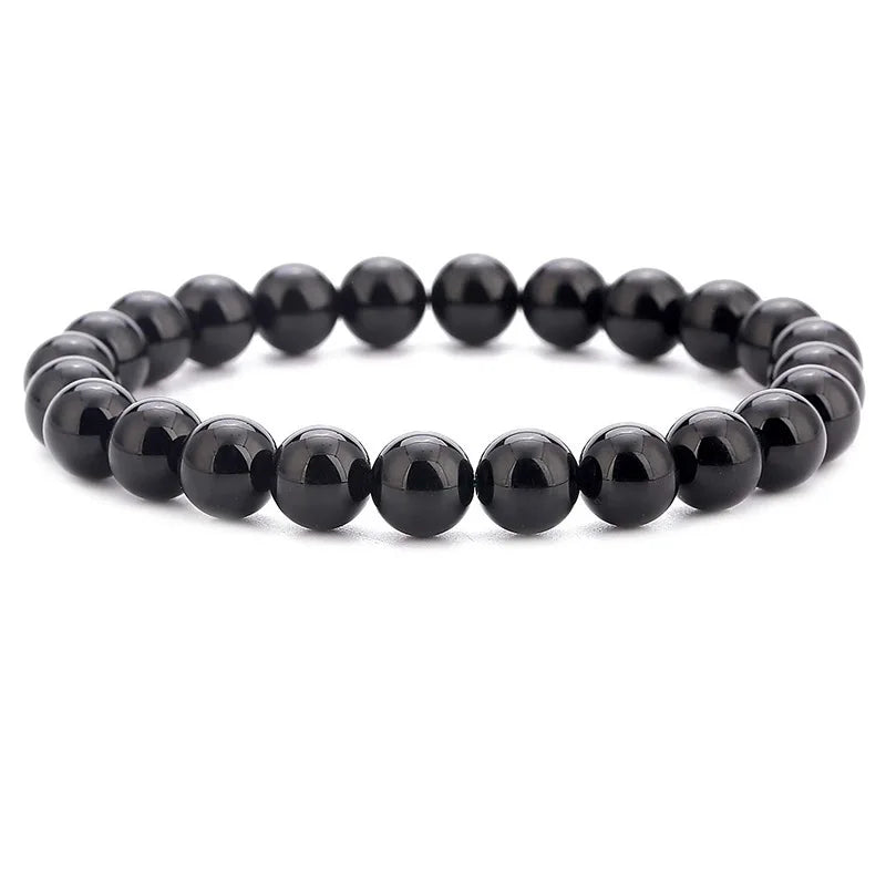 Obsidian Armband – Tigeröga & Lavasten Unisex