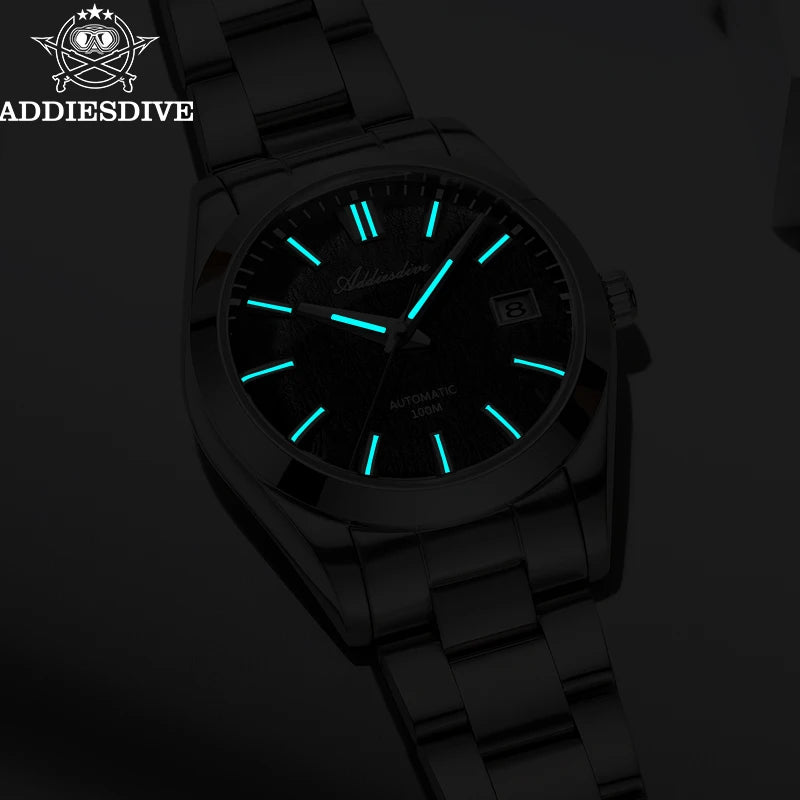 ADDIESDIVE Dress Watch 39mm – Automatisk lyxklocka med safirglas
