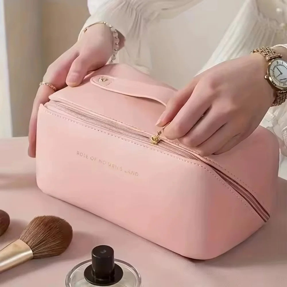 Sminkväska Travel Organizer – rymlig necessär för smink & hygien