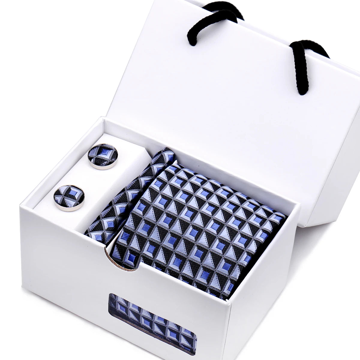 Slipsset i presentbox – lyxigt herrset