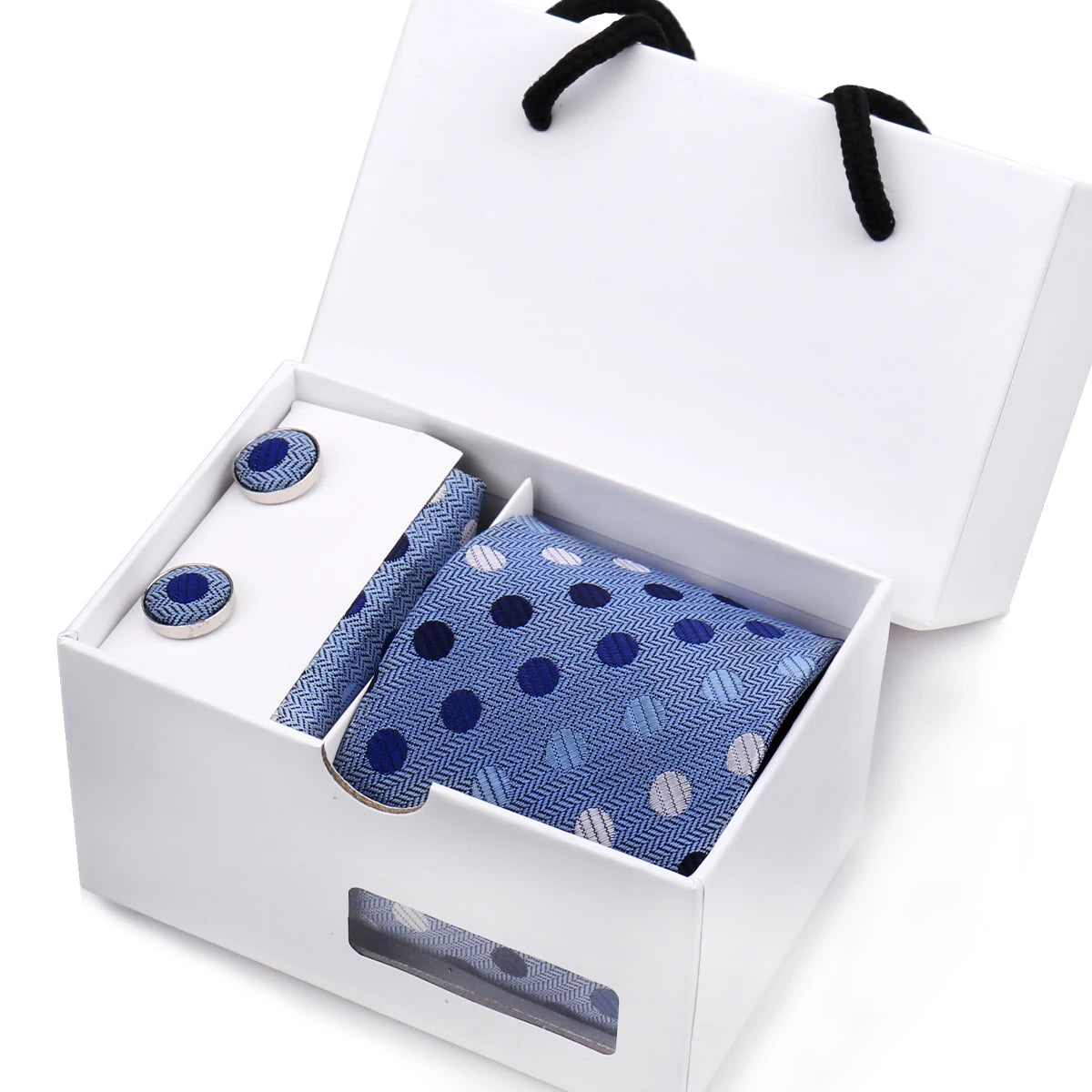 Slipsset i presentbox – lyxigt herrset