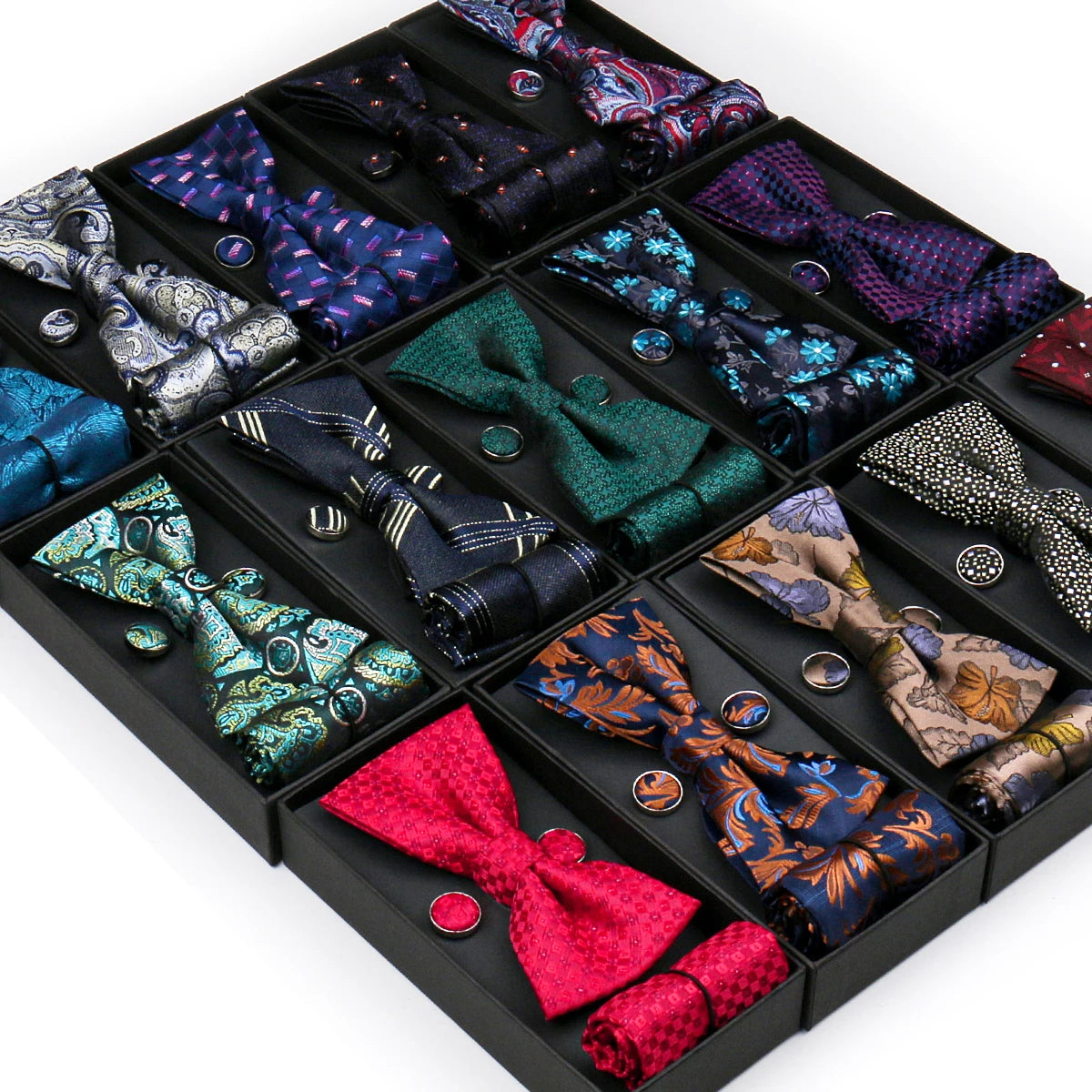 Flugset med manschettknappar – presentbox