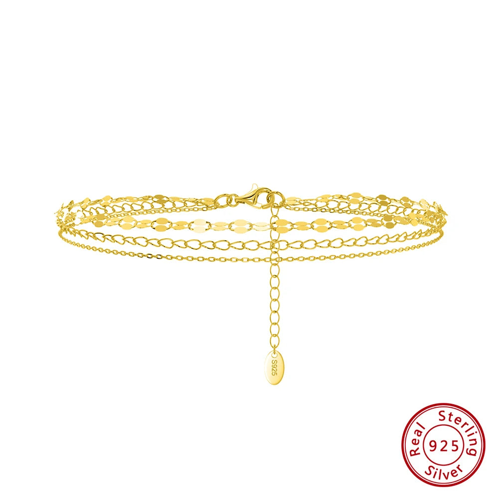 Ankelband Dam 14K Guld Lager