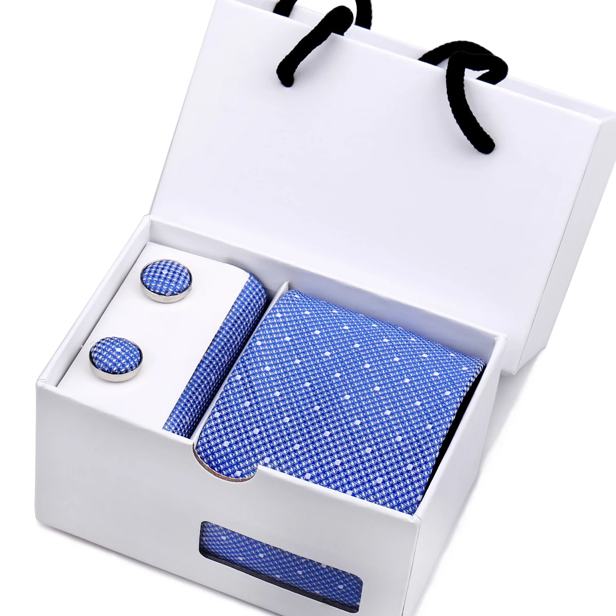 Slipsset i presentbox – lyxigt herrset