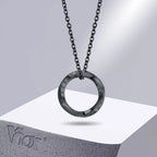 Vikingahalsband herr – rostfritt stål Mobius