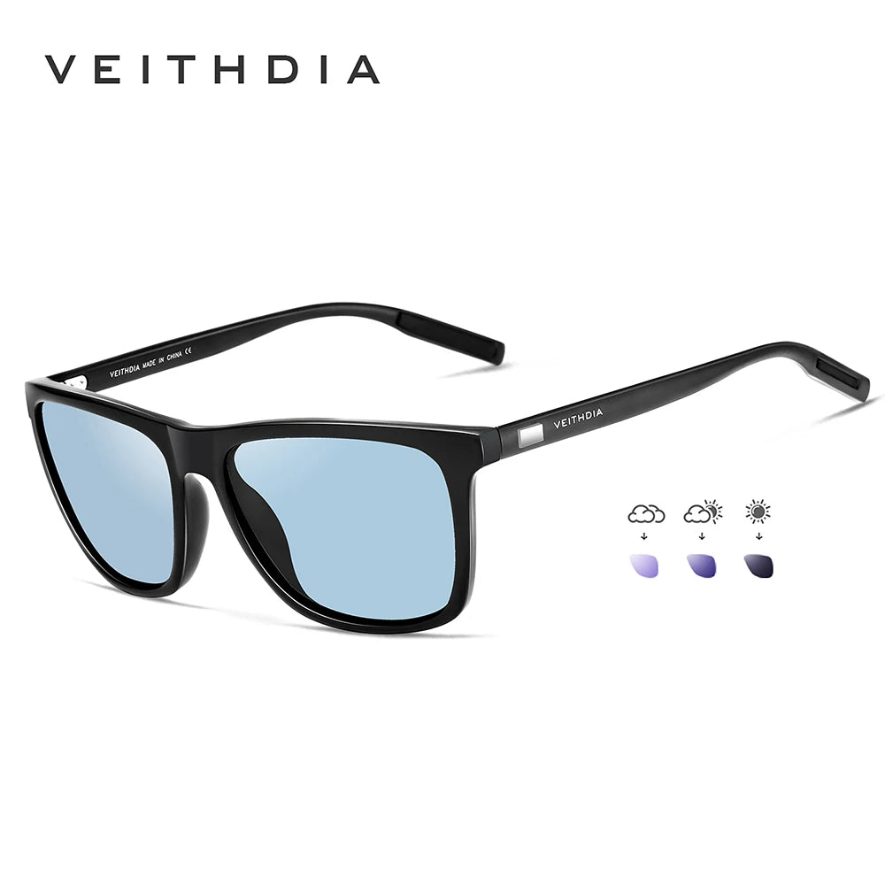 Polariserade Retro Solglasögon – aluminium unisex UV400