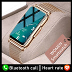 LIGE Smartwatch Dam 1.47” – Bluetooth-samtal & hälsa