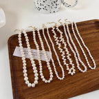 Pärlhalsband dam – sötvattenspärlor choker i elegant design