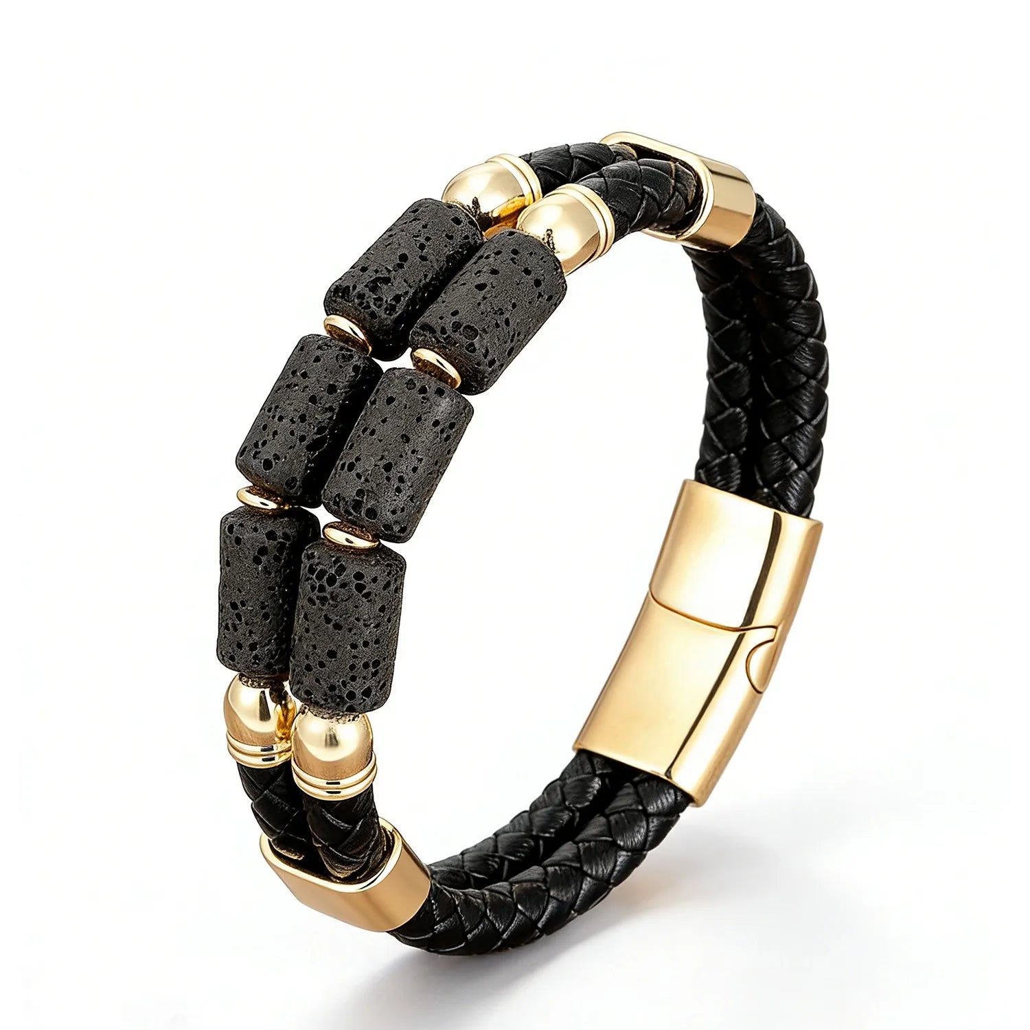 Armband herr – stenarmband med magnetlås