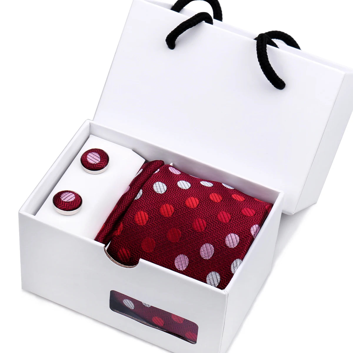 Slipsset i presentbox – lyxigt herrset
