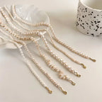 Pärlhalsband dam – sötvattenspärlor choker i elegant design