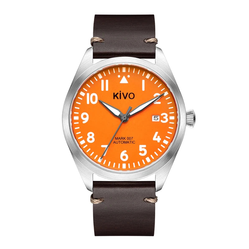 Automatisk Flieger pilotklocka herr – Miyota 8215 med safirglas