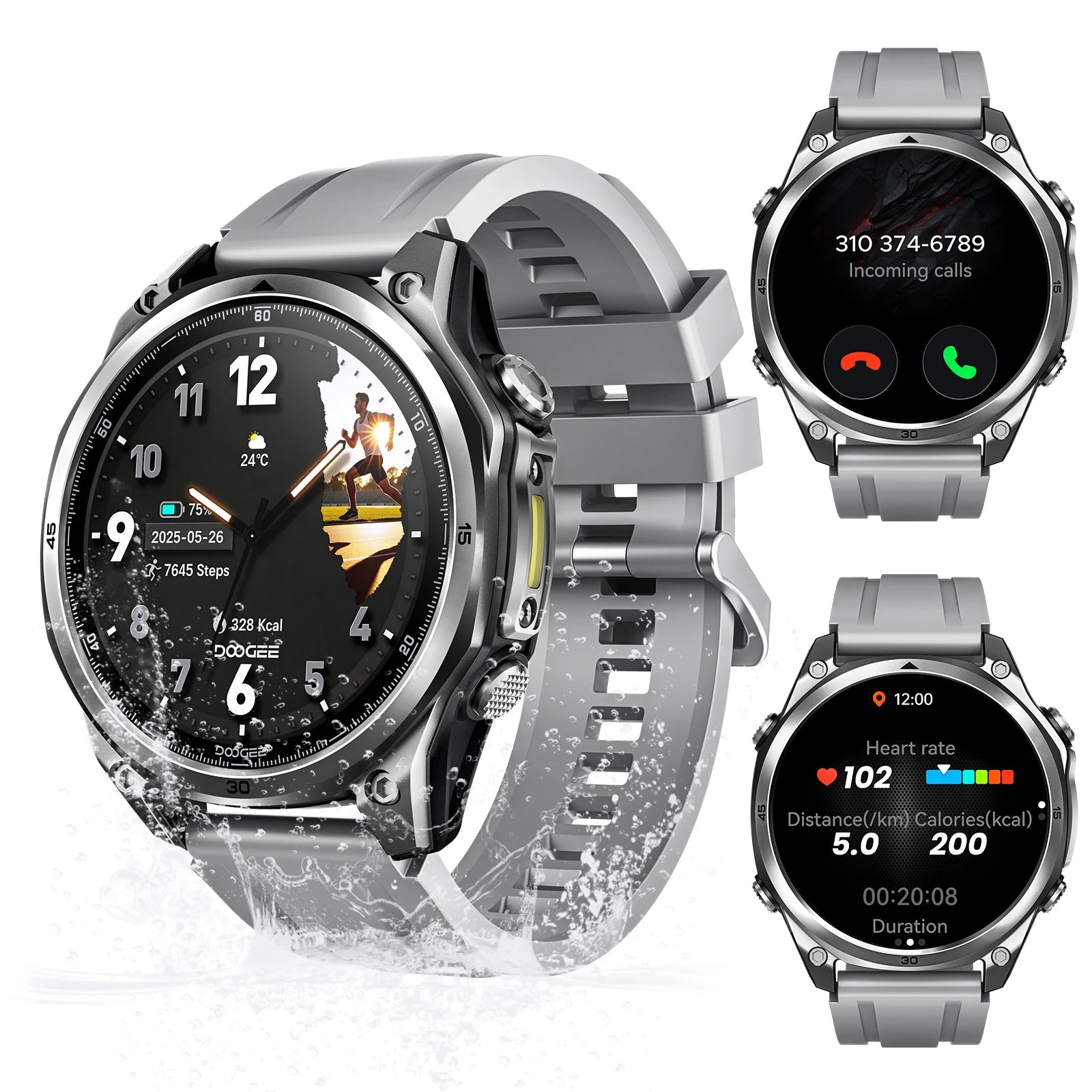 DOOGEE ANYWISE W1 Lite Smartwatch – 1.43” AMOLED & 5ATM