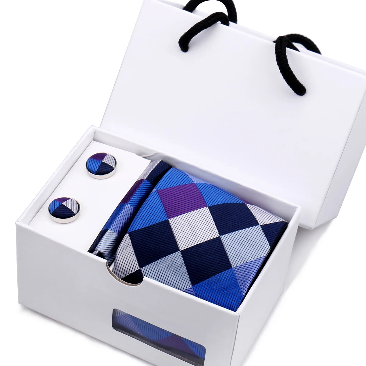 Slipsset i presentbox – lyxigt herrset