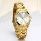 BERNY damklocka i guldton – Elegant automatisk klocka