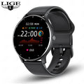 LIGE Smartwatch 1.28” – Bluetooth-samtal & pulsmätning