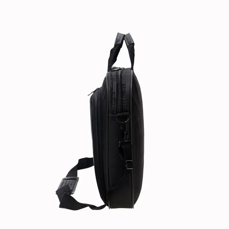 ERIKOLE laptopväska 15.6–17 tum i nylon med axelrem
