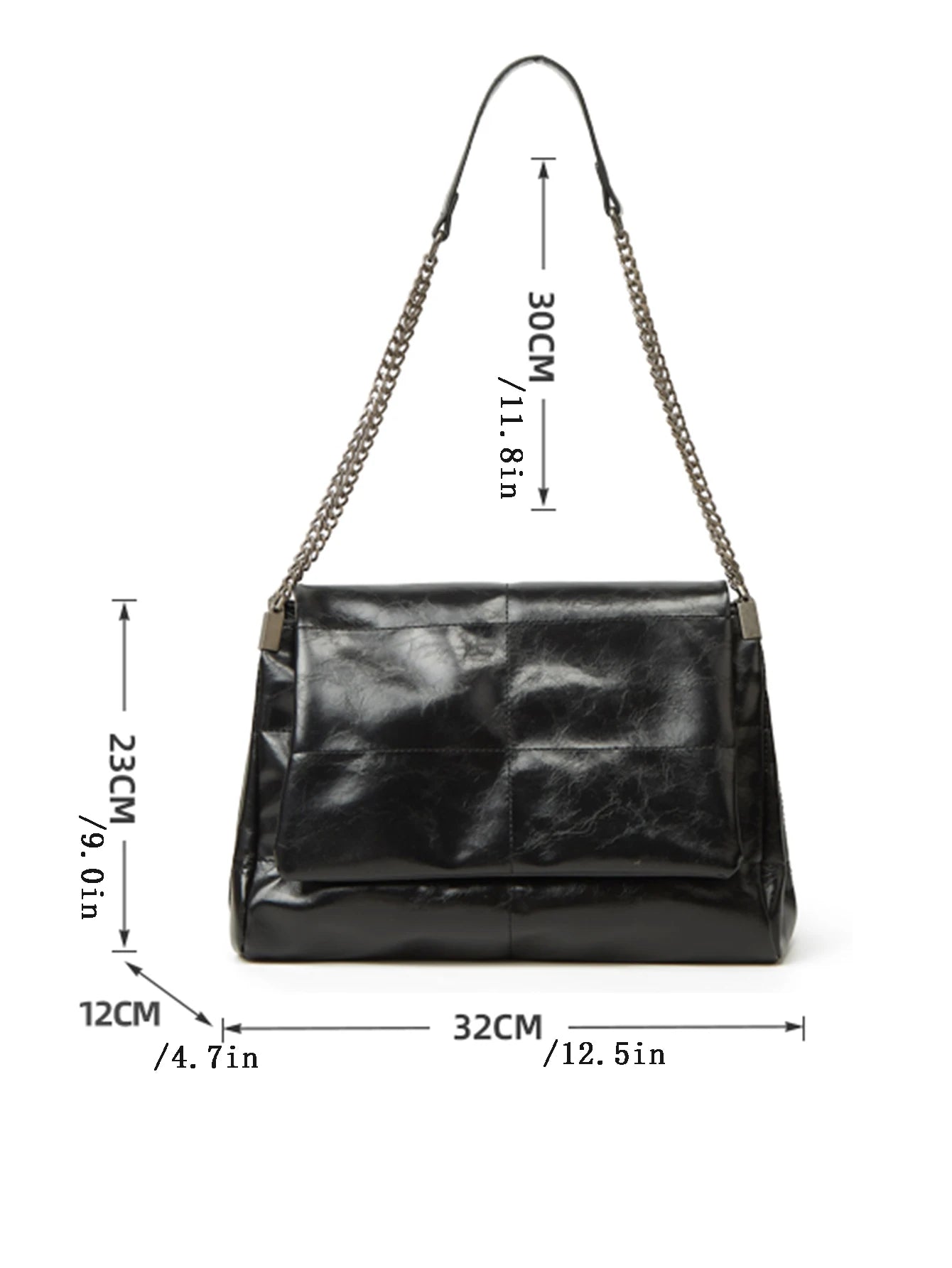 Axelväska Dam Fyrkantig – Minimalistisk Crossbody Väska