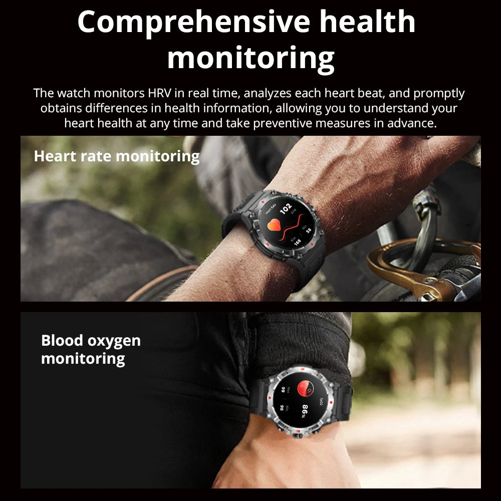 COLMI V76 GPS Smartwatch – 1.43” AMOLED & 10 dagars batteri