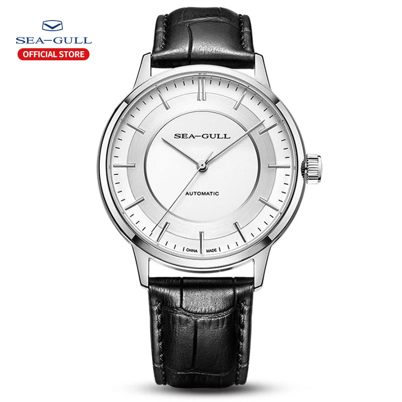 Sea-Gull Automatisk herrklocka – safirglas