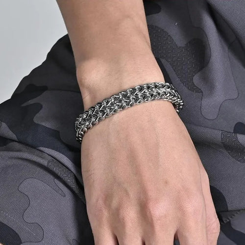 Armband i rostfritt stål för män