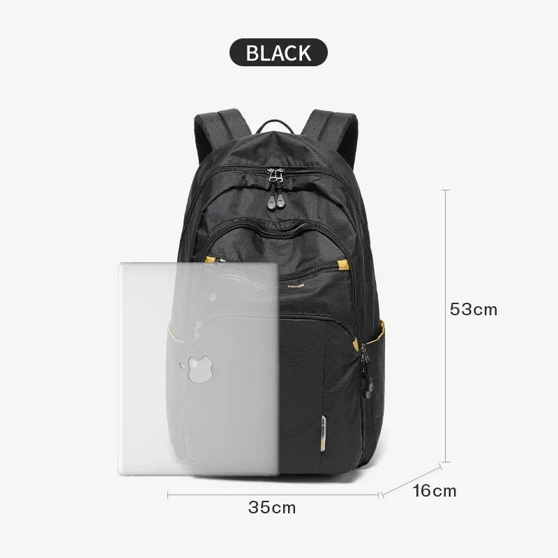EPOL rymlig ryggsäck dam 20–35 L i Oxford-material