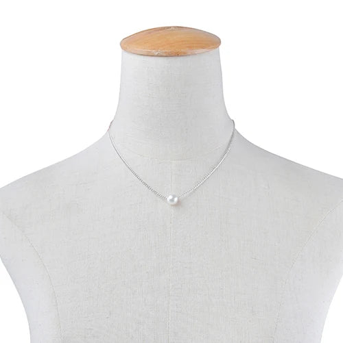 Flerradigt pärlhalsband – Elegant halsband med barockpärlor för dam