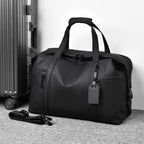 Gymväska herr – svart duffel