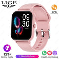 LIGE GPS Smartwatch 1.83” – 100+ sportlägen & Bluetooth-samtal