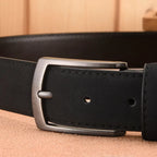 Herrbälte i PU – Stilrent casual bälte 3,3 cm