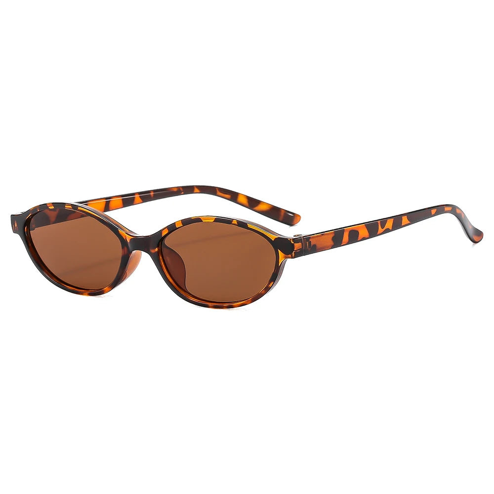 Retro Ovala Solglasögon – Trendiga Cat Eye UV400