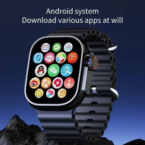 4G Android Smartwatch DW100 – AMOLED, GPS & fingeravtryck