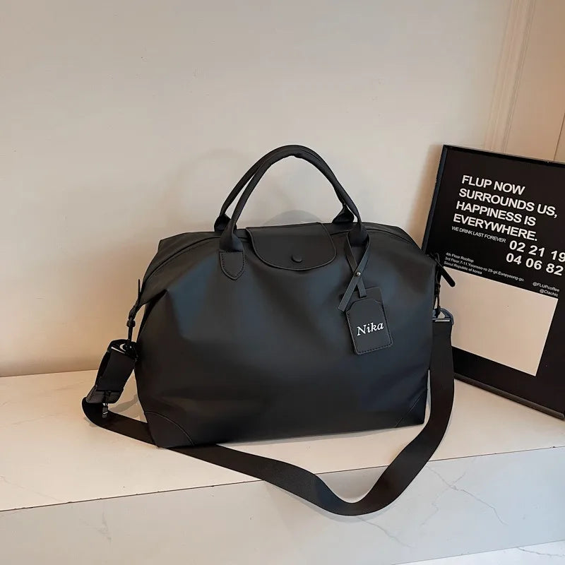 Lätt weekendbag i Oxford – rymlig duffel för resa och gym