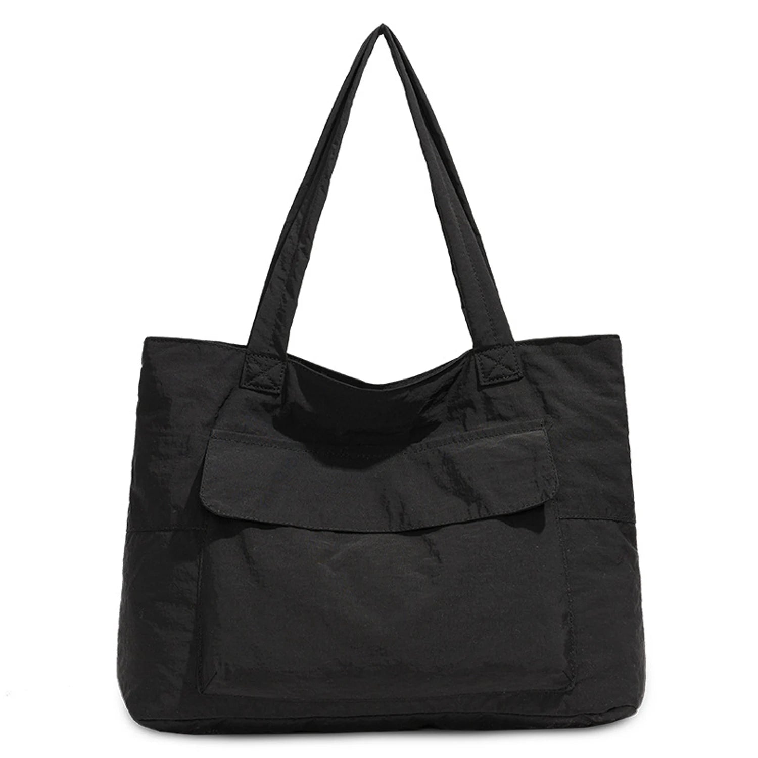 Canvas tote bag med stor kapacitet