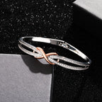 ArtPage stelt armband dam – silverpläterat med roséguldfärgade detaljer