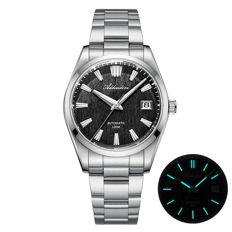 ADDIESDIVE Dress Watch 39mm – Automatisk lyxklocka med safirglas