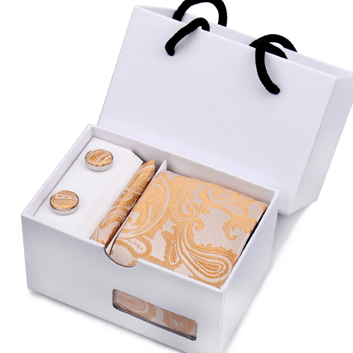 Slipsset i presentbox – lyxigt herrset