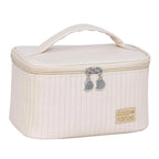 Stor sminkväska i PU läder