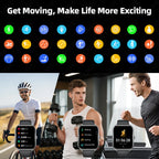 LIGE Ultra Thin Smartwatch 1.96” – AMOLED & Bluetooth-samtal