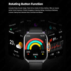 LIGE Ultra Thin Smartwatch 1.96” – AMOLED & Bluetooth-samtal